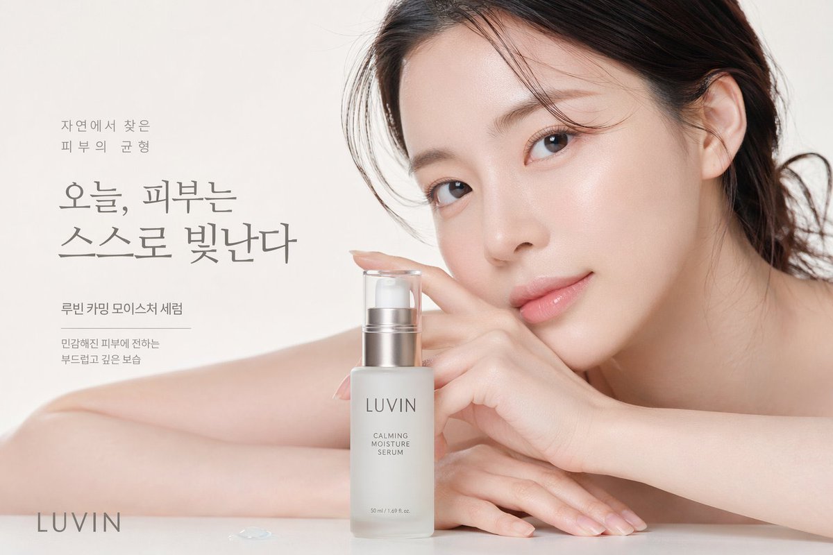Luvin skincare visual