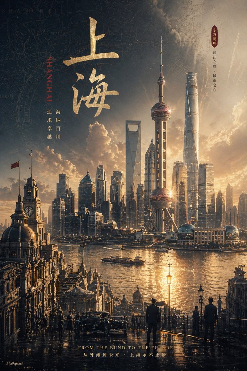 电影感信息图概念海报