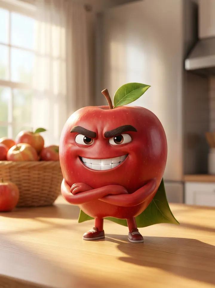 Pixar 风格的 3D 动画角色