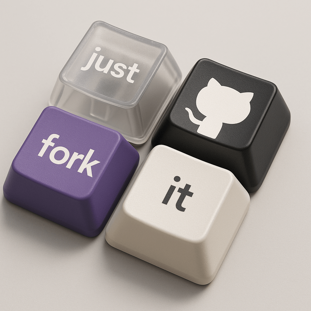 机械键帽 Just Fork It