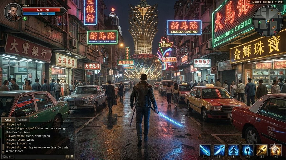 游戏 HUD 场景截图