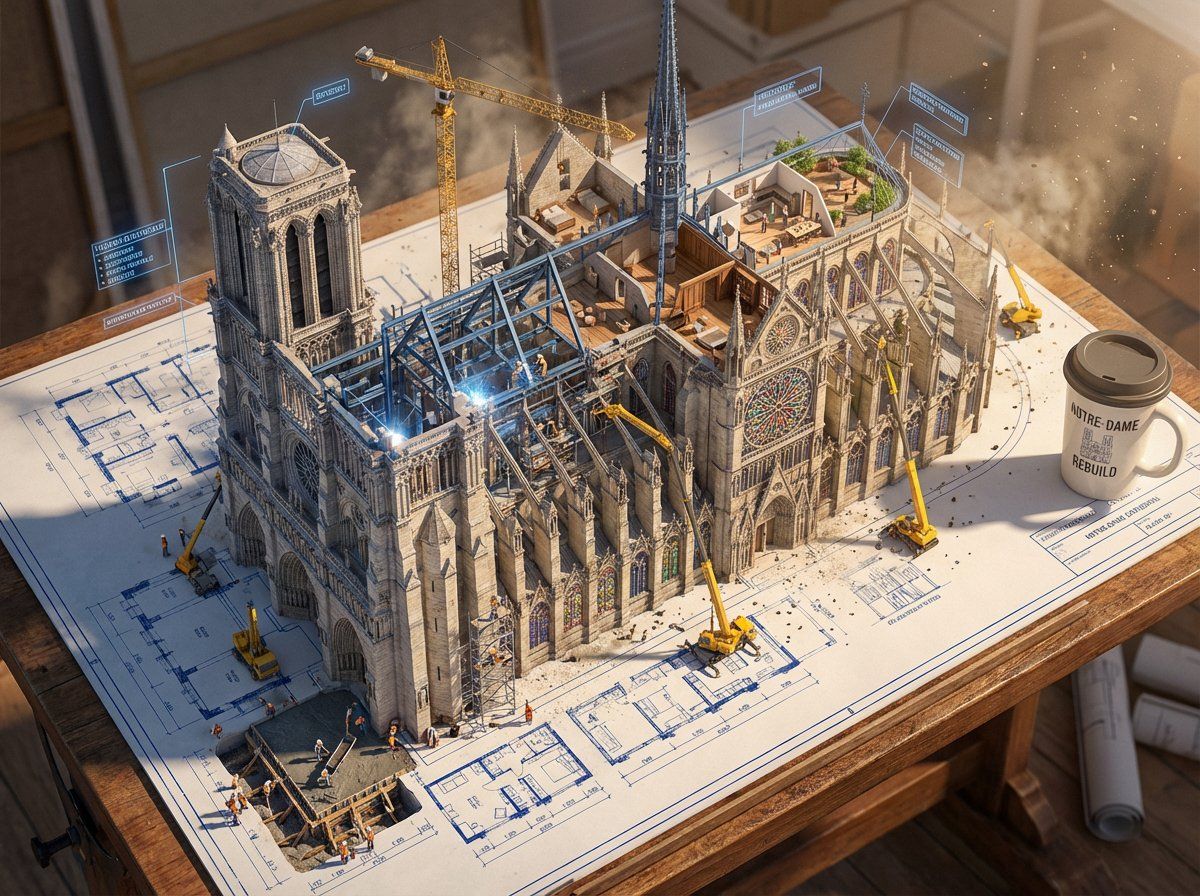 创作一张史诗级超写实 3D 场景
